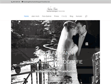 Tablet Screenshot of hochzeitsfotograf-frankfurt.de